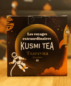 Kusmi Tea Tsarevna czarna herbata w saszetkach 40 g